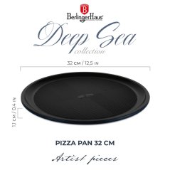 Pánev na pizzu s titanovým povrchem 36 cm Dep Sea Collection