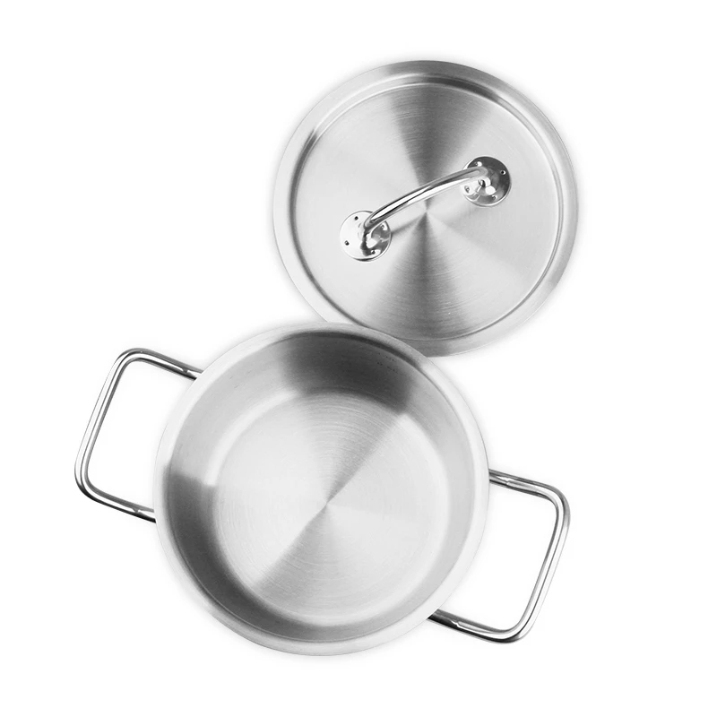 Caserolă cu capac din oțel inoxidabil 5 l / dia. 24 x 13 cm PRO-X