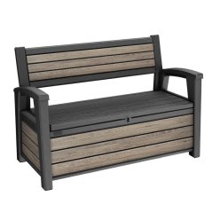 Keter Deco Garden Bench lemn de frasin