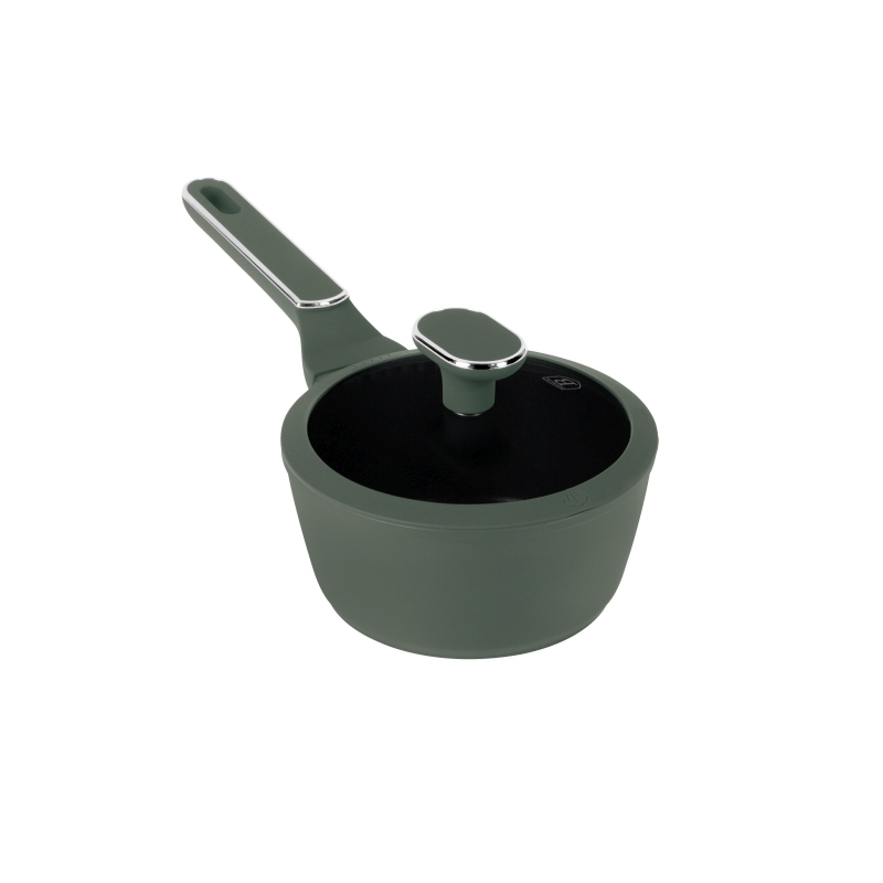 Rendlík s poklicí s titanovým povrchem 16 cm Matte Green Collection
