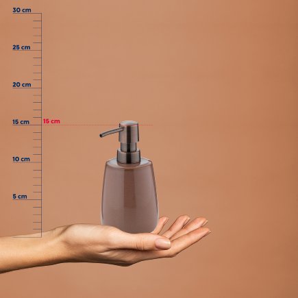 Dávkovač mýdla Liana keramika starorůžová 300 ml