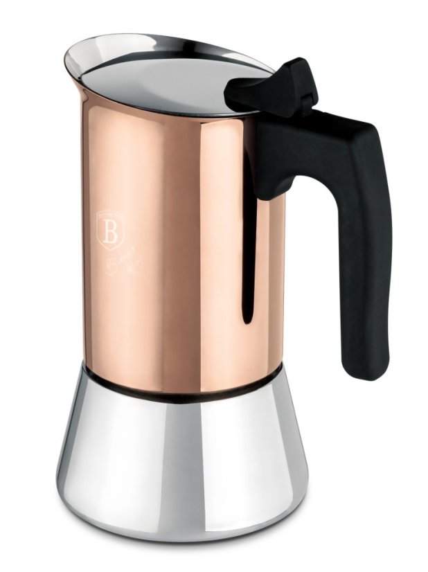 Konvice na espresso 9 šálků Rosegold Metallic Line