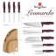 Set cutite cu suport BAMBOO 10 buc Colectia Leonardo Set cutite cu suport BAMBOO 10 buc Colectia Leonardo