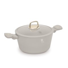 Kastrol s titanovým povrchem a poklicí 24 cm Sahara Collection Kastrol s titanovým povrchem a poklicí 24 cm Sahara Collection