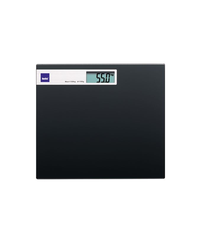 Cantar personal sticla digitala neagra pana la 150 kg GRAPHITO