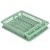 Scurător pentru vase plastic 46 x 36,5 x 8 cm verde