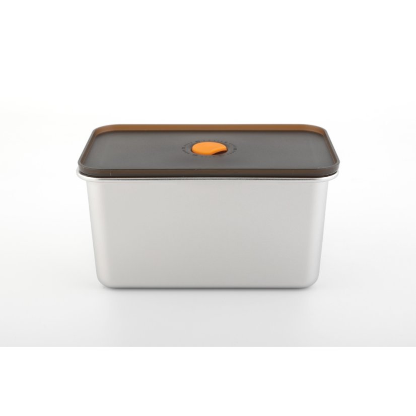 Dóza na potraviny sada 3 ks s víkem 550, 1500, 2100 ml