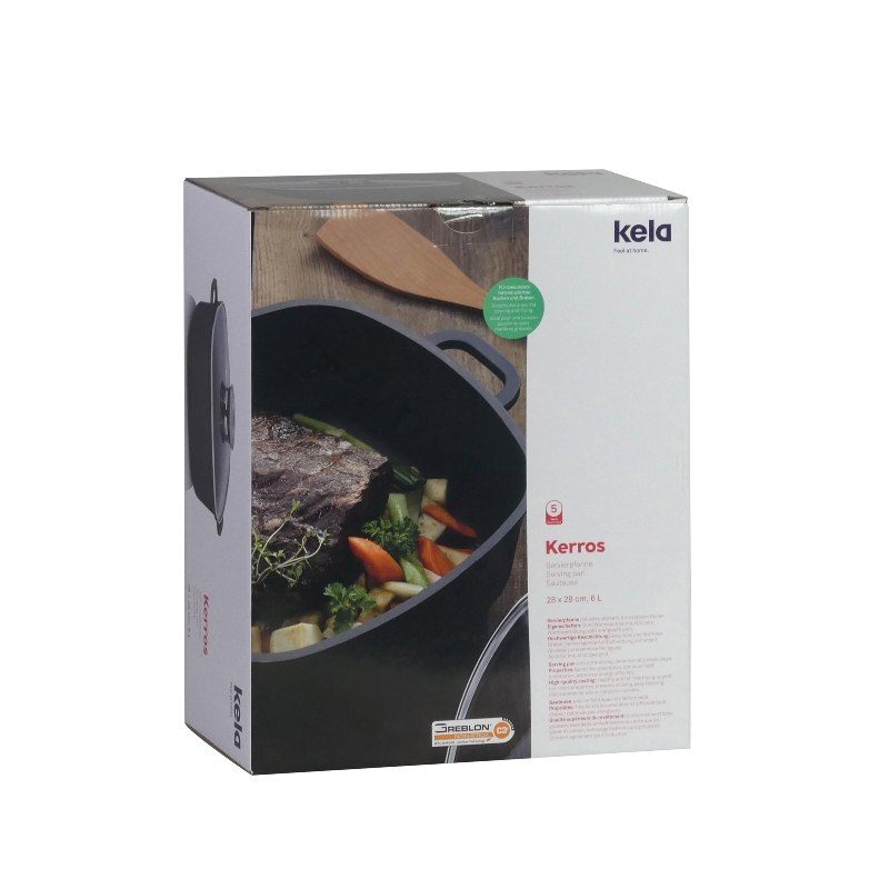 Pekáč čtvercový s aroma poklicí 28 cm KERROS