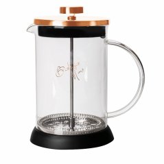 Kanvička na čaj a kávu French Press 600 ml Rosegold collection