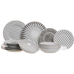 Jídelní sada talířů Seoul 18 ks