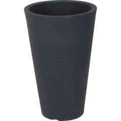 Kvetináč vonkajšia imitácia betón 35 cm antracit