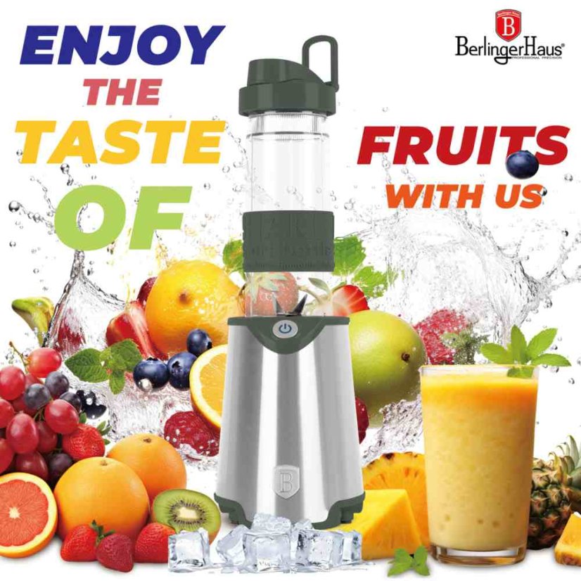 Mixér smoothie maker s lahví Matte Green Collection