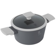 Kastrol s titanovým povrchem a poklicí 20 cm Aspen Collection