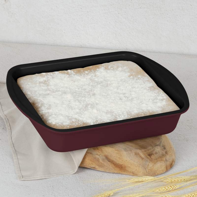 Plech na pečení hluboký s titanovým povrchem 40 x 28 cm Leonardo Collection