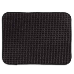 Odkapávací podložka Rapida 100% polyester černá 50,0x38,0cm