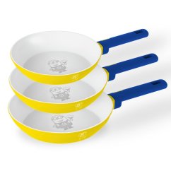Sada pánví s titanovým povrchem 3 ks 14-18-20 cm kolekce MIMONI Sada pánví s titanovým povrchem 3 ks 14-18-20 cm kolekce MIMONI