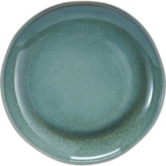 Juego de platos de postre 4 piezas diámetro 20 cm verde
