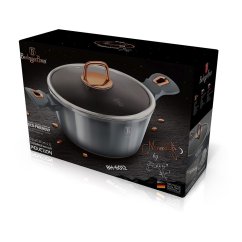 Kastrol s poklicí a titanovým povrchem 28 cm Moonlight Edition