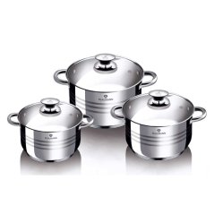 Súprava riadu nerez 6 ks Gourmet line