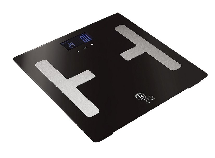 Cantar personal Smart cu analiza corporala 150 kg Royal Black Collection