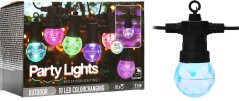 Svetelná reťaz žiarovky LED PARTY 10 ks 7,5m Svetelná reťaz žiarovky LED PARTY 10 ks 7,5m