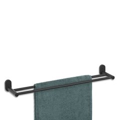 Držák na ručníky ALESSIO nerez 18/10 černá 60,5x12,5x6,0cm Držák na ručníky ALESSIO nerez 18/10 černá 60,5x12,5x6,0cm