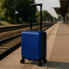 Cestovní kufr 29 litrů modrý