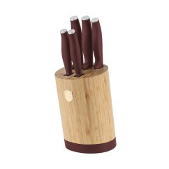 Sada nožů se stojanem BAMBOO 6 ks Leonardo Collection Sada nožů se stojanem BAMBOO 6 ks Leonardo Collection