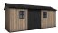 Casă de grădină Keter Apex 7,5 x 17 Ashwood, cu podea