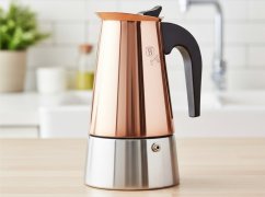 Moka konvička indukce 6 šálků Rosegold Metallic Line