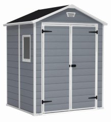 Casă de grădină Keter MANOR 6 x 5 DD gri / alb