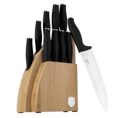 Sada nožů se stojanem BAMBOO 10 ks Matte Black Collection Sada nožů se stojanem BAMBOO 10 ks Matte Black Collection