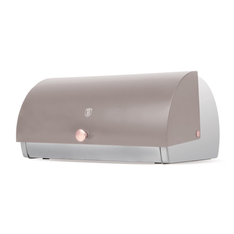 Chlebník a sada dóz na potraviny 4 ks Taupe Collection