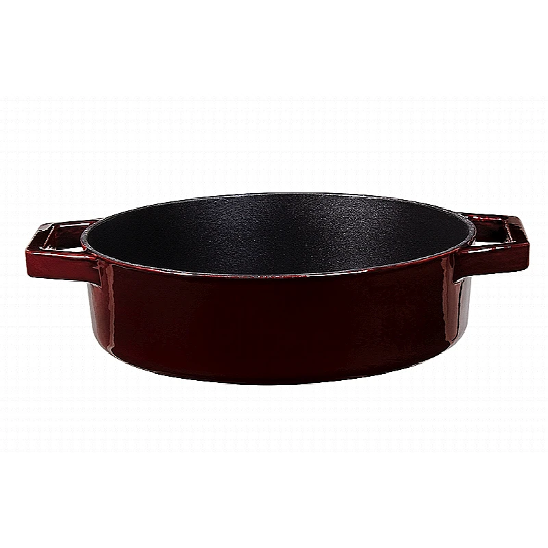 Pekáč litinový s poklicí 26 cm Burgundy Line