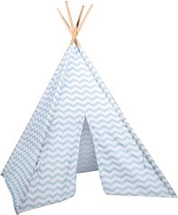Detský stan teepee 120x120x150cm pruhy