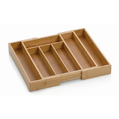Bufetă pliabilă KALMA bambus 28,5-39x33x5cm