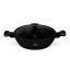 Hlboká panvica s titánovým povrchom a pokrievkou 28 cm Black Rose Collection