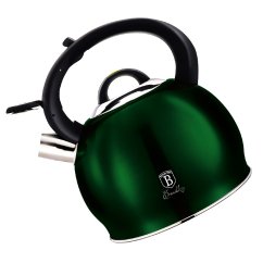 Fierbător cu fluierat din oțel inoxidabil, 3 L, Colecția Emerald