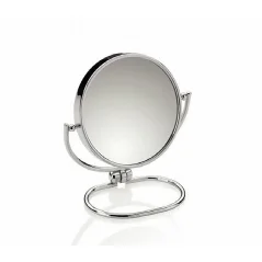 Zrcátko FRANCA chrom L 11,5cm x W 6,5cm x H 11cm / Ř 9cm