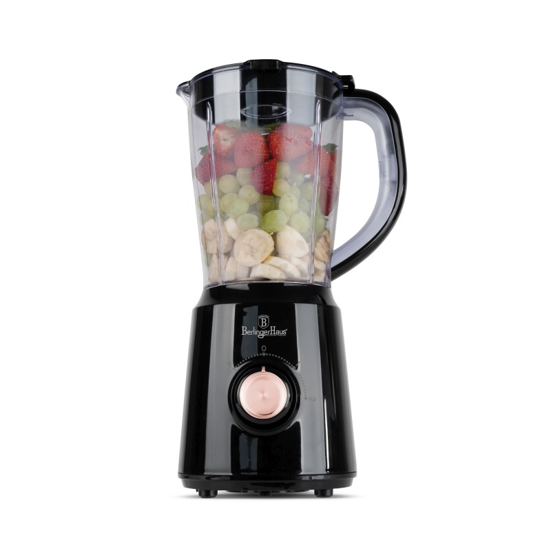 Blender de masă cu recipient de sticlă de 1,5 l, Colecția Black Rose