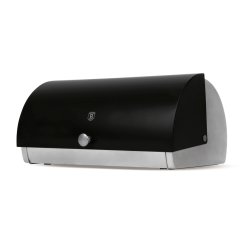 Chlebník a sada dóz na potraviny 4 ks Matte Black Collection