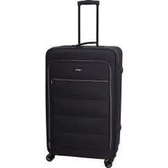 Sada cestovných kufrov 4 ks čierna