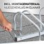 Aparcabicicletas de acero para 2 bicicletas