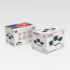 Sada nádobí litinová Xanten 7 ks černá