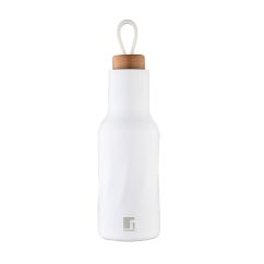 Termo de acero inoxidable NATURALLY 500 ml blanco mate