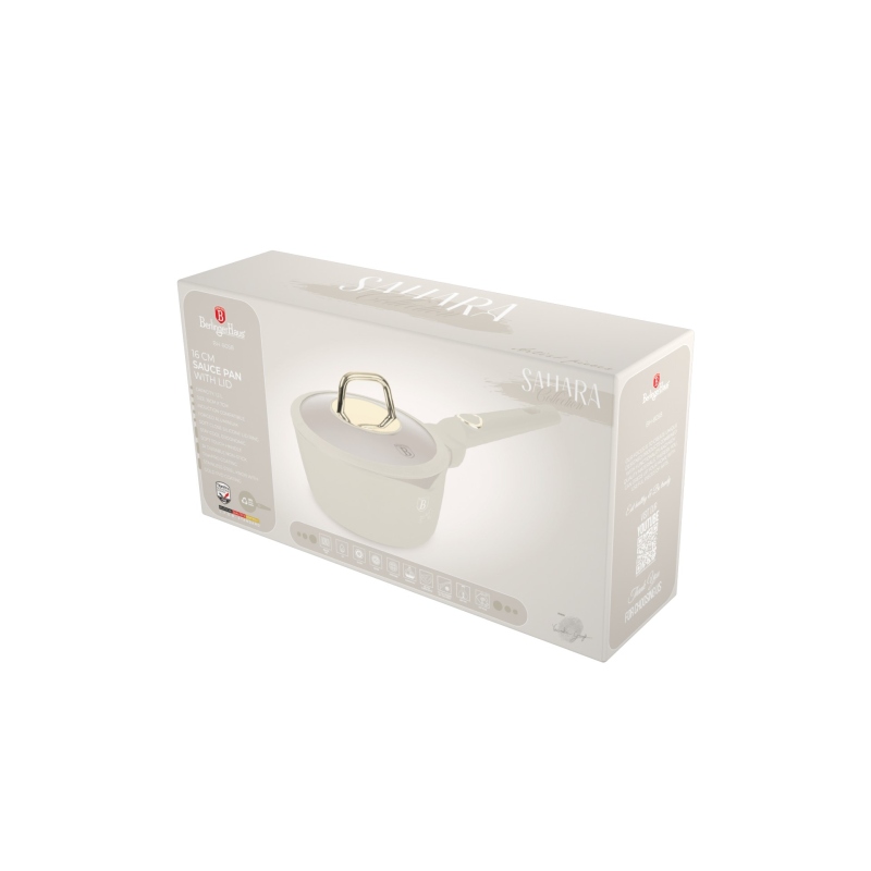 Rendlík s poklicí s titanovým povrchem 16 cm Sahara Collection