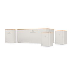 Chlebník a sada dóz na potraviny 4 ks Sahara Collection