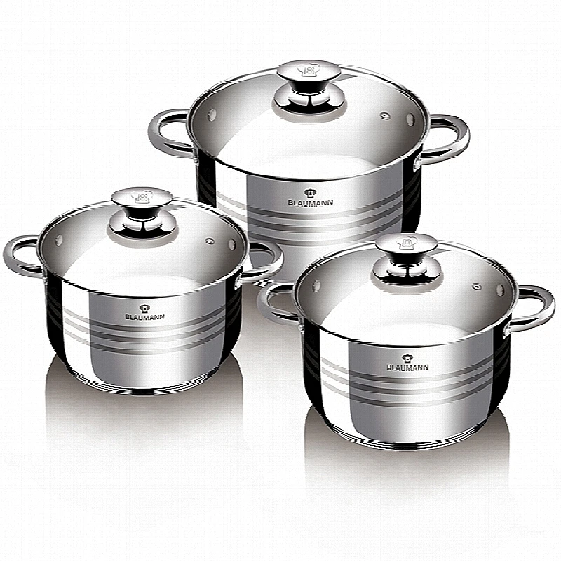 Sada nádobí nerez 6 ks Gourmet line
