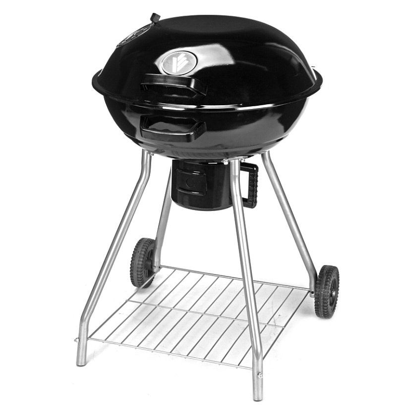 Gril na dřevěné uhlí kulový VAGGAN 56 cm - design.vady