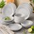 Set farfurii 18 buc Earth grey